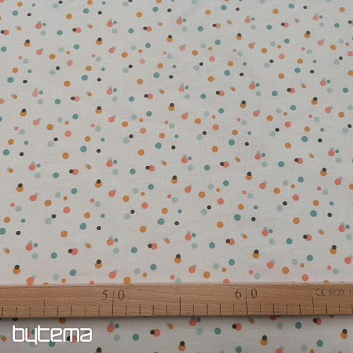 Tissu coton TICOY DOTS