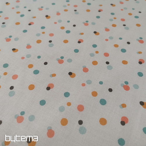 Tissu coton TICOY DOTS