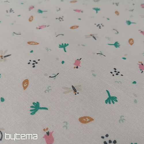 Tissu coton Jeiade blanc