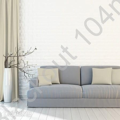 Tissu décoratif BLACKOUT pour rideaux, café clair 104