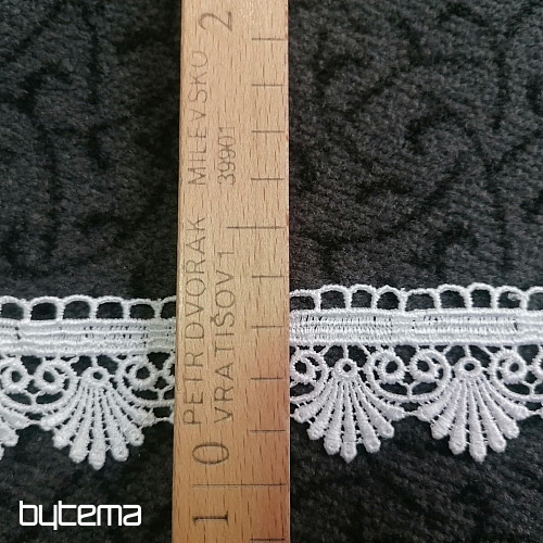 Dentelle 5541/01- 4 cm blanc
