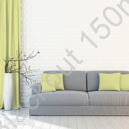 Tissu décoratif BLACKOUT pour rideaux pois clair 150