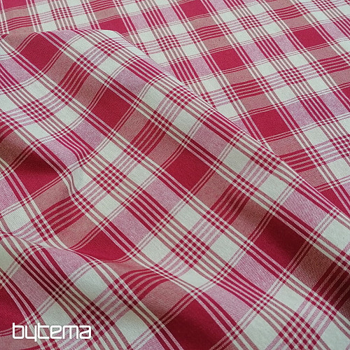 Tissu décoratif DUSTIN carreaux