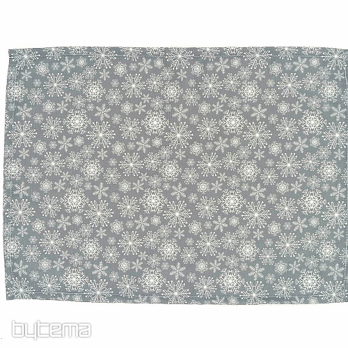 Décor de table de Noël GREY FLAKES II