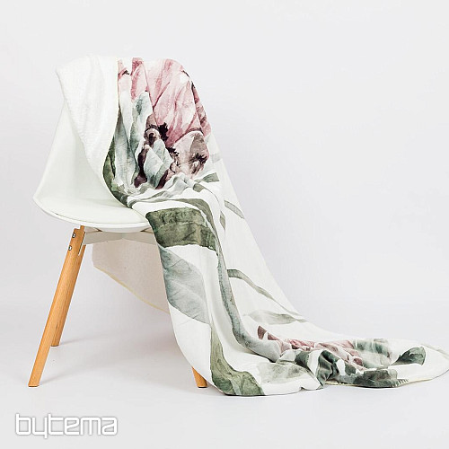couverture microfibre EXTRA DOUCE MOUTON - Botanika