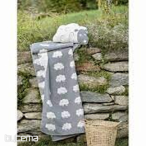 Couverture en coton DF DECO 130x200 cm
