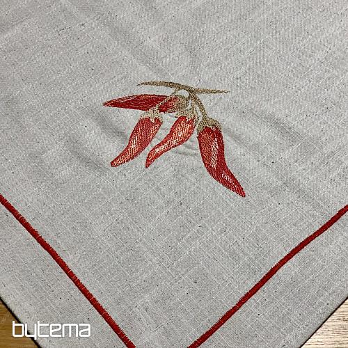 Nappe à motifs de piments forts