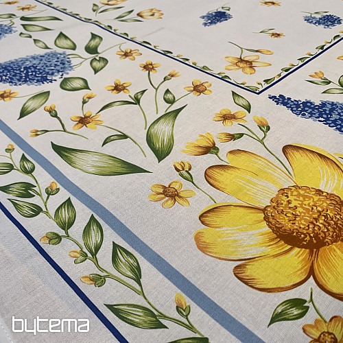 Nappe et cercle FLEURS DE PRINTEMPS