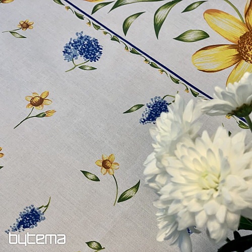 Nappe et cercle FLEURS DE PRINTEMPS