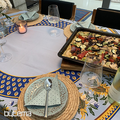 Nappe et cercle TOURNESOL