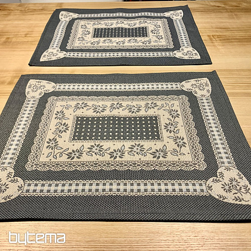 Sets de table COUNTRY ROOM gris