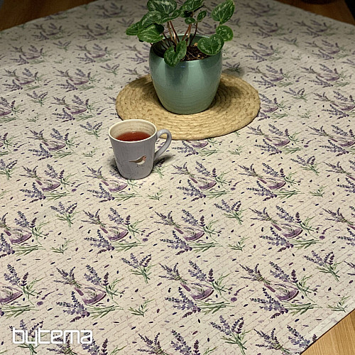 Nappe PARFUM LAVANDE 120x120