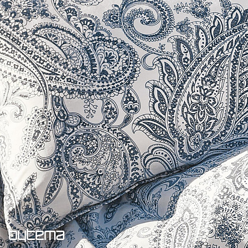 IRISETTE literie de luxe en satin FLORENZ 8447-20 BLEU