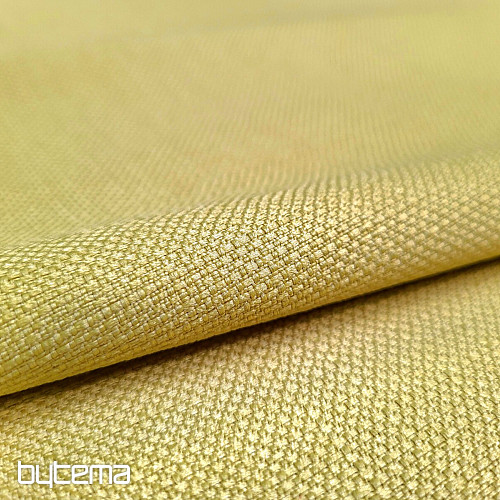 Tissu décoratif LINESSA jaune foncé 631