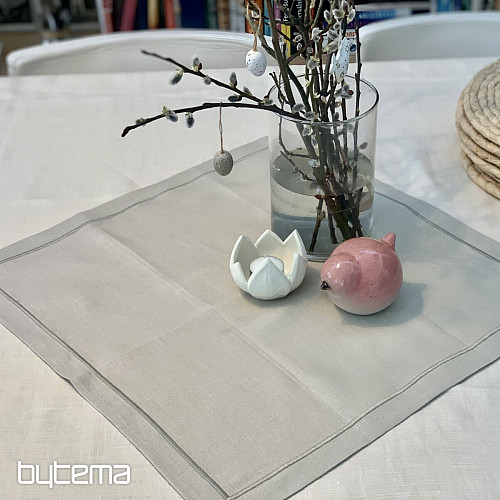 Nappe en lin - set 130x150 + 50x50