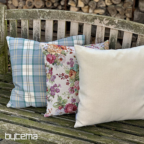 Housse de coussin tapisserie FLEURS
