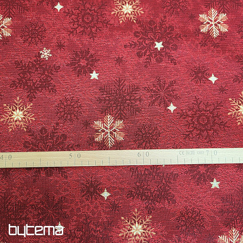 Tissu à tapisserie ÉTOILES DE NOËL