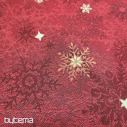 Tissu à tapisserie ÉTOILES DE NOËL