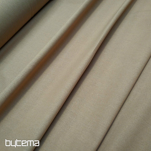 Tissu coton TEINTURE CARAMEL