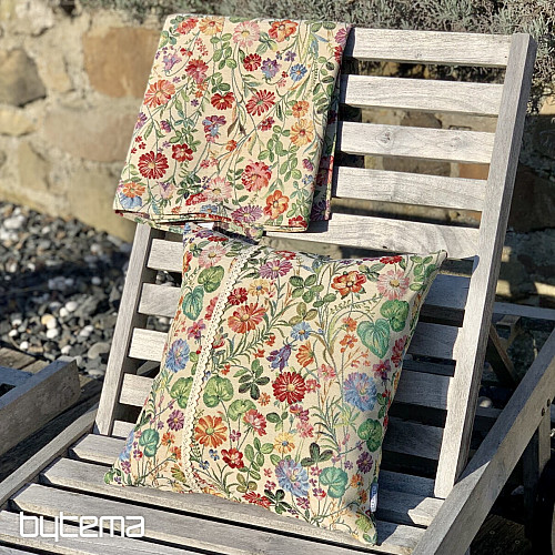 Tissu pour tapisserie SCARLET - SUMMER MEADOW