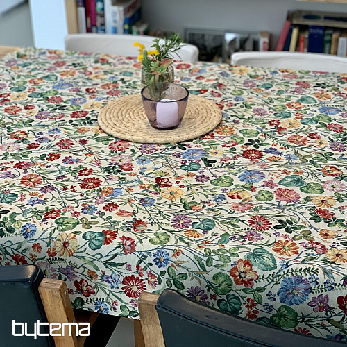 Tissu pour tapisserie SCARLET - SUMMER MEADOW