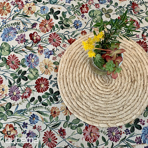Tissu pour tapisserie SCARLET - SUMMER MEADOW