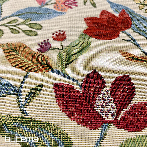 Tissu pour tapisserie FLEURS GRIMPANTES