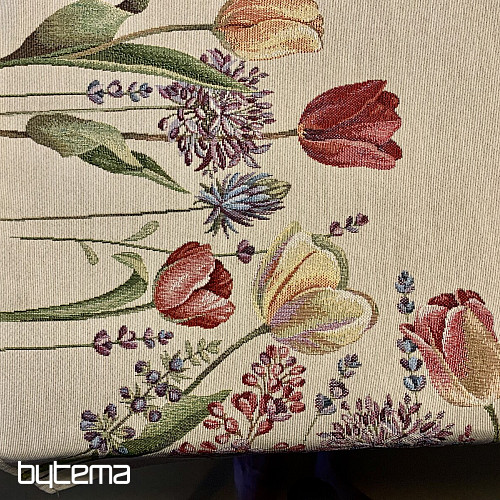 Nappe et foulard tapisserie TULIP BORDURA
