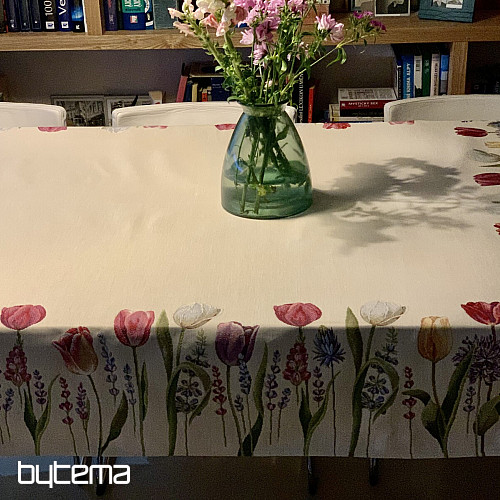 Nappe et foulard tapisserie TULIP BORDURA