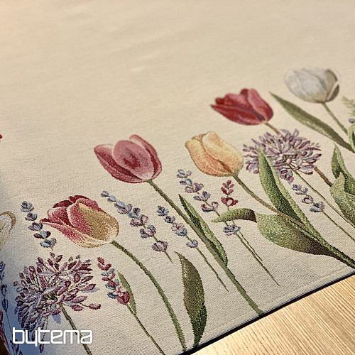 Nappe et foulard tapisserie TULIP BORDURA