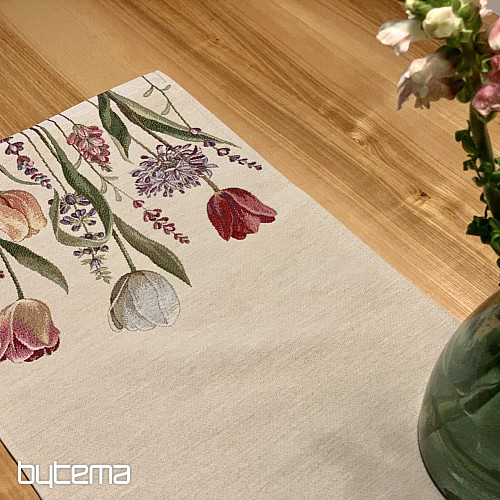 Nappe et foulard tapisserie TULIP BORDURA