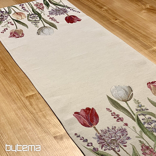 Nappe et foulard tapisserie TULIP BORDURA