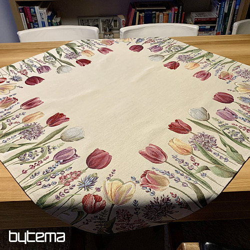 Nappe et foulard tapisserie TULIP BORDURA
