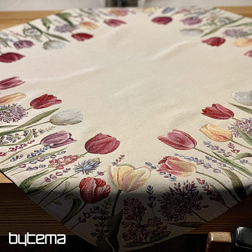 Nappe et foulard tapisserie TULIP BORDURA