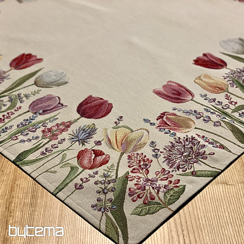 Nappe et foulard tapisserie TULIP BORDURA