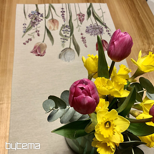 Nappe et foulard tapisserie TULIP BORDURA
