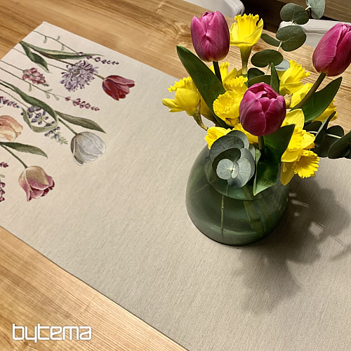 Nappe et foulard tapisserie TULIP BORDURA