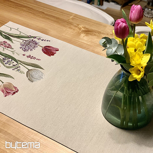 Nappe et foulard tapisserie TULIP BORDURA