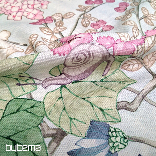 Tissu décoratif PARADIS FLEURS