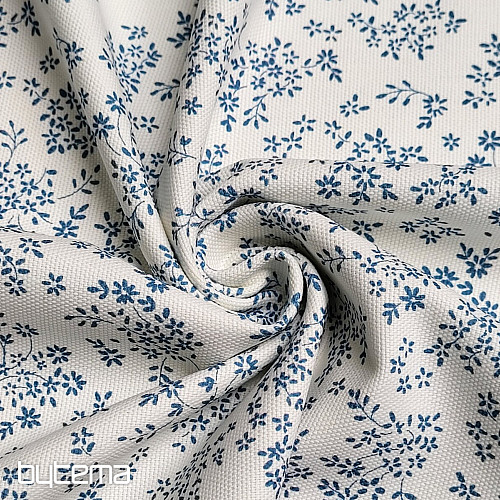 Tissu décoratif PARTY BLEU