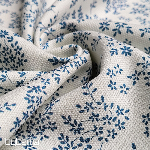 Tissu décoratif PARTY BLEU