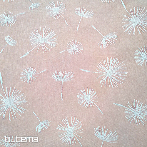 Tissu déco FRESH saumon