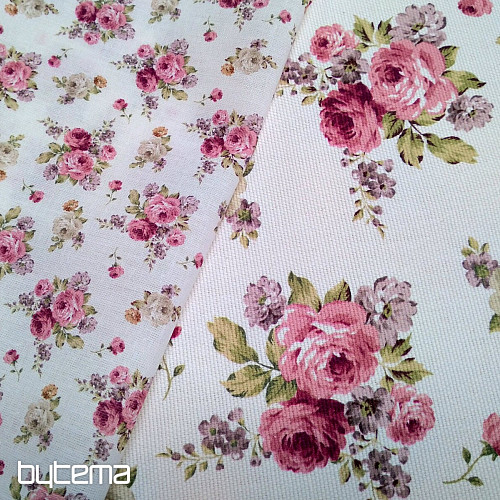 Tissu coton WARWICK PETITE ROSE
