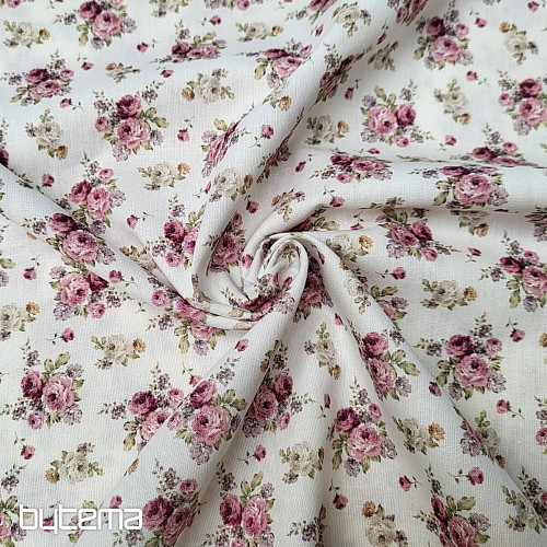Tissu coton WARWICK PETITE ROSE