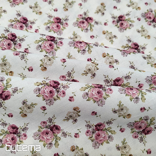 Tissu coton WARWICK PETITE ROSE