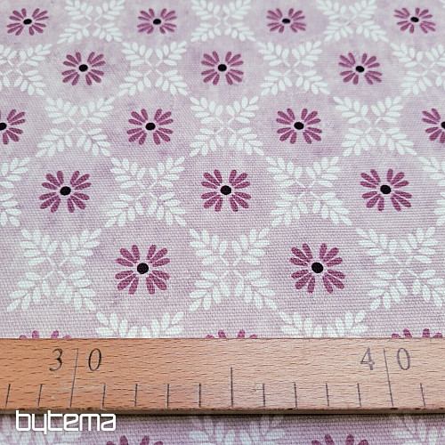 Tissu décoratif MAUVE VIOLET