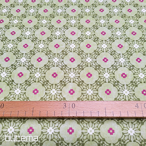 Tissu décoratif VERT VERT
