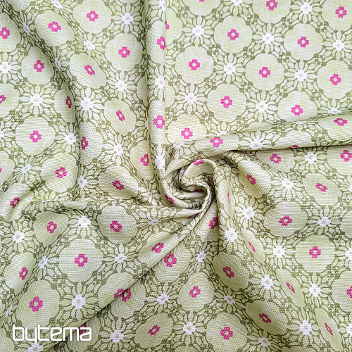 Tissu décoratif VERT VERT