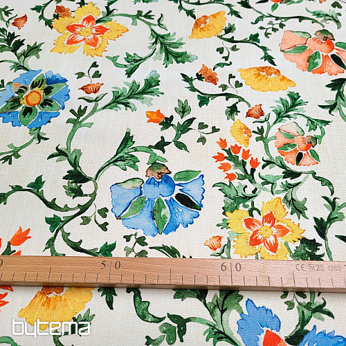 Tissu déco Jonquilles