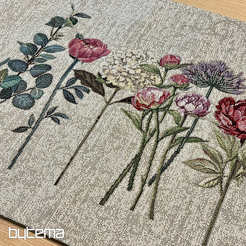 Nappe tapisserie et châle FLORES TIME